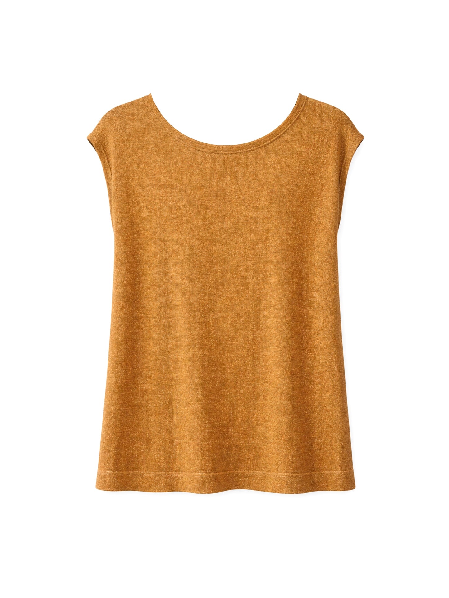 Gold lurex twin-set