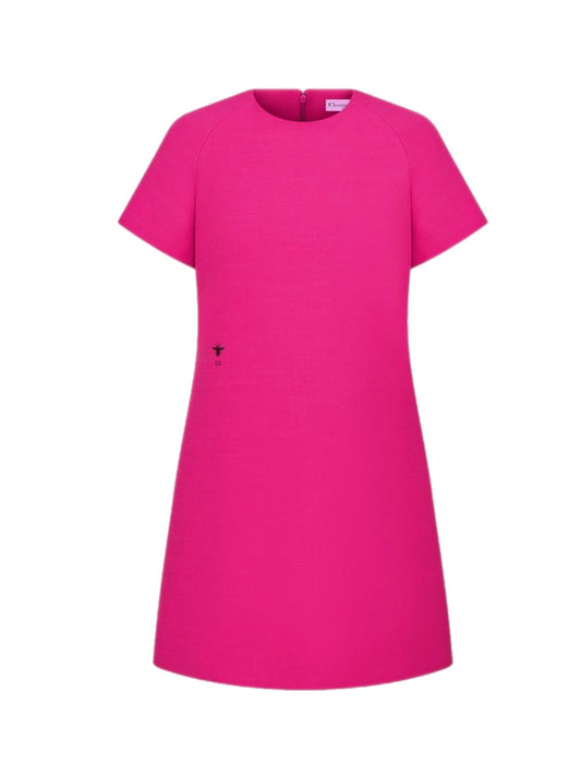 Straight fuchsia dress