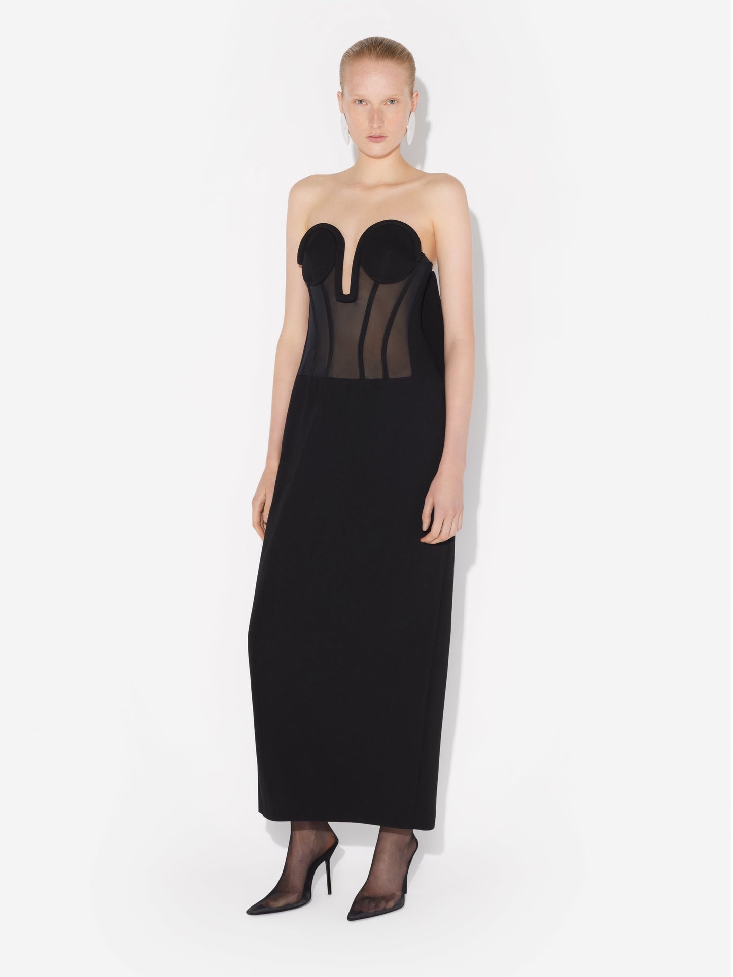 Corset tulle dress