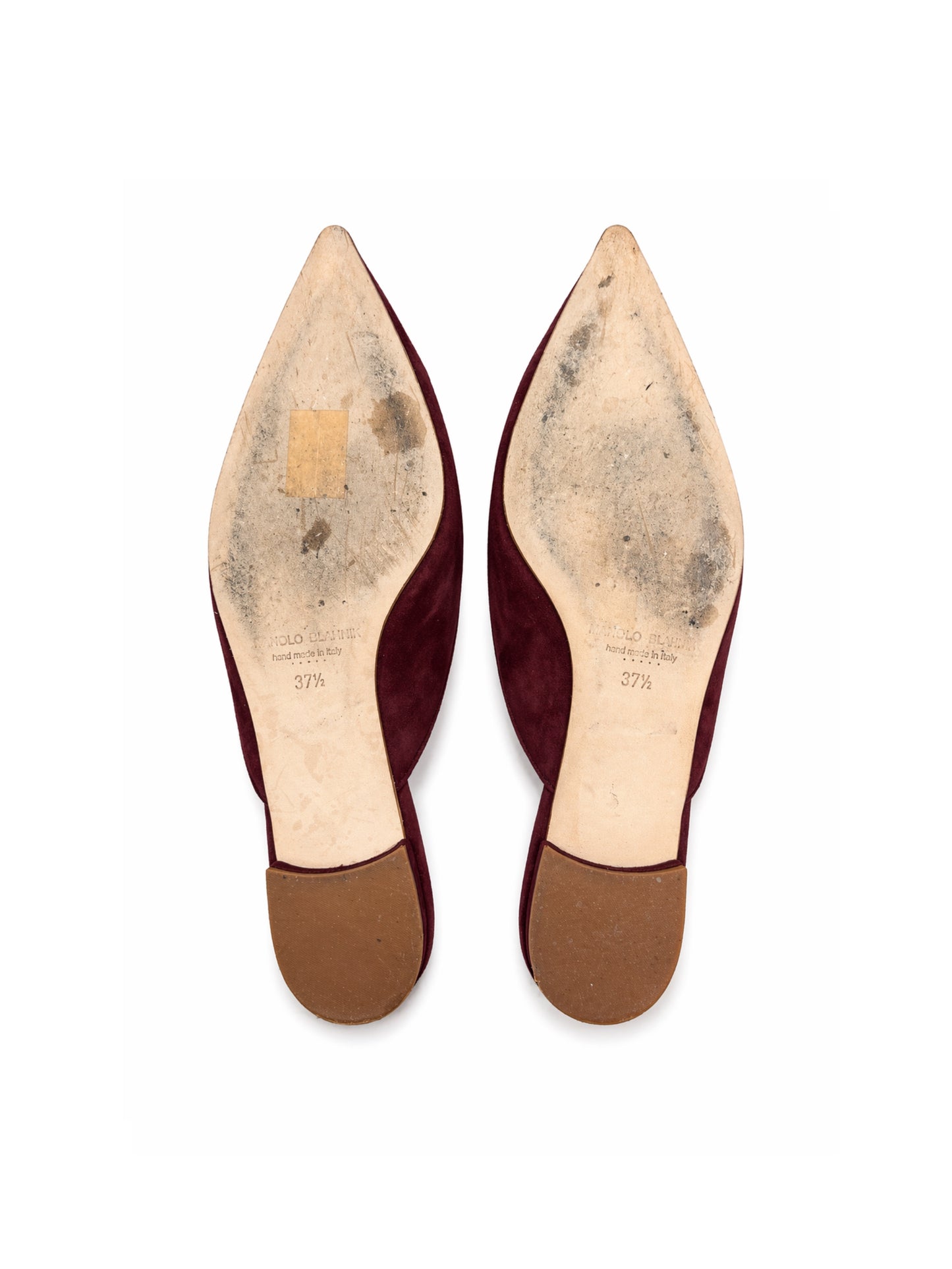 Maysale burgundy flats