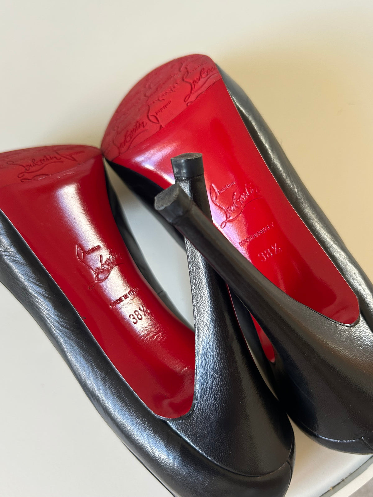 Very Privé peep toe pumps