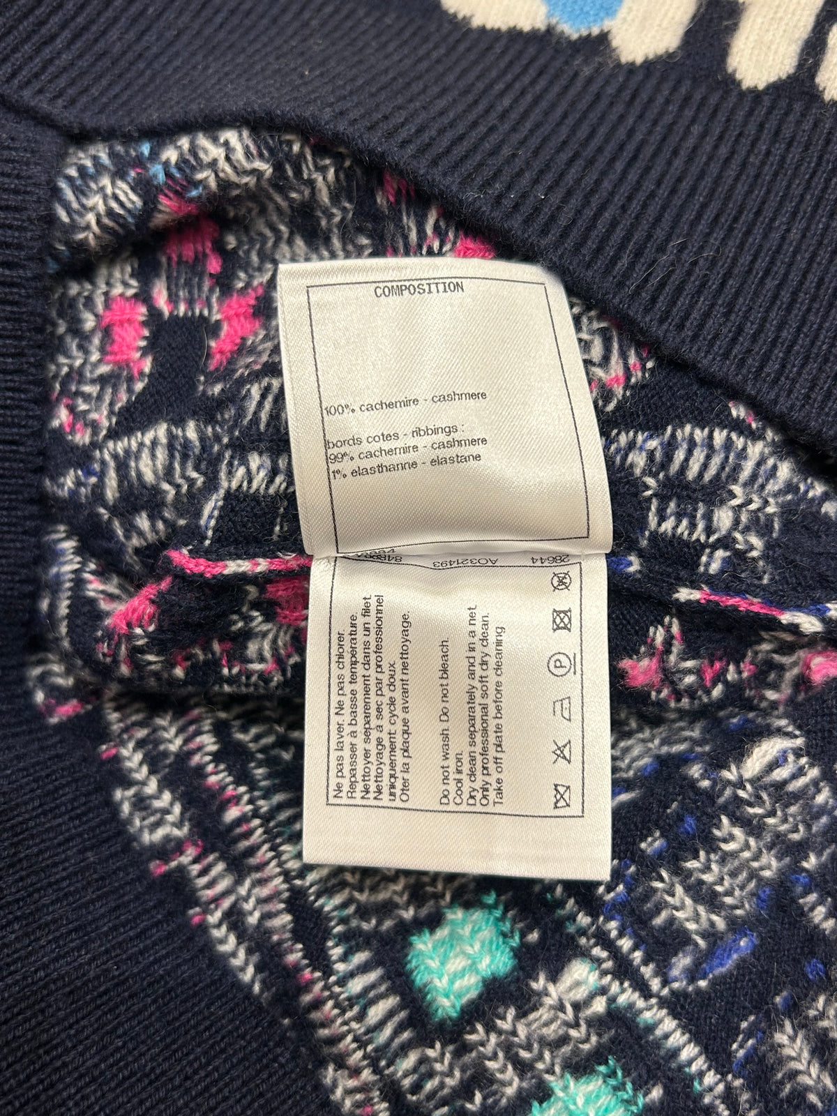 Multicolour coco pull-over
