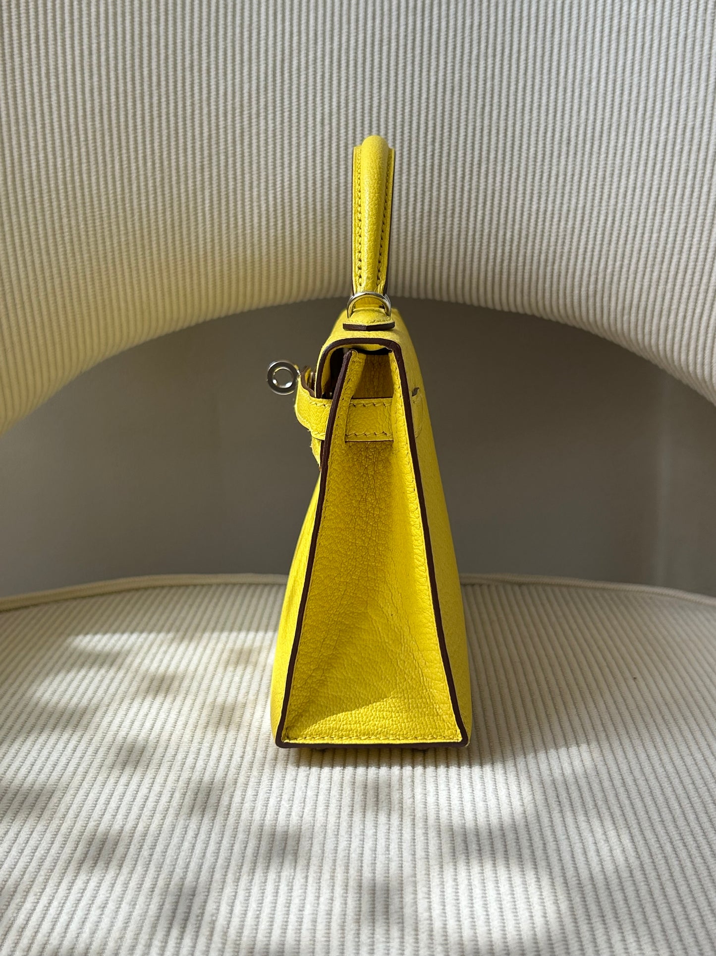 Mini Kelly Jaune Citron