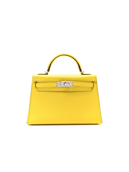 Mini Kelly Jaune Citron