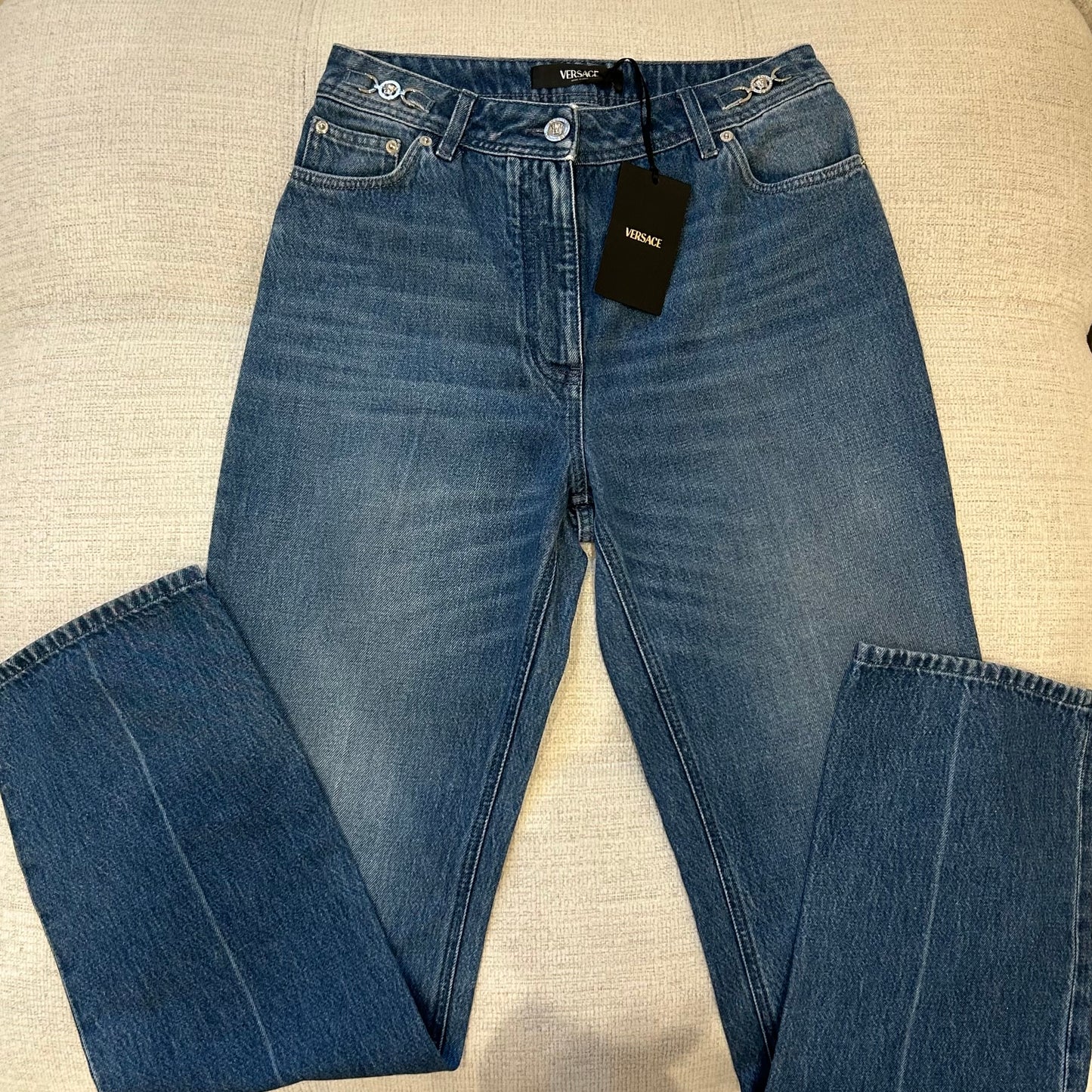 Medusa head jeans