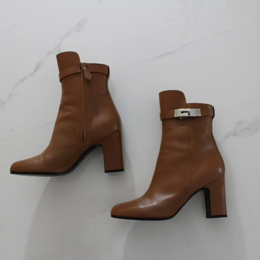 Joueuse palissandre ankle boots