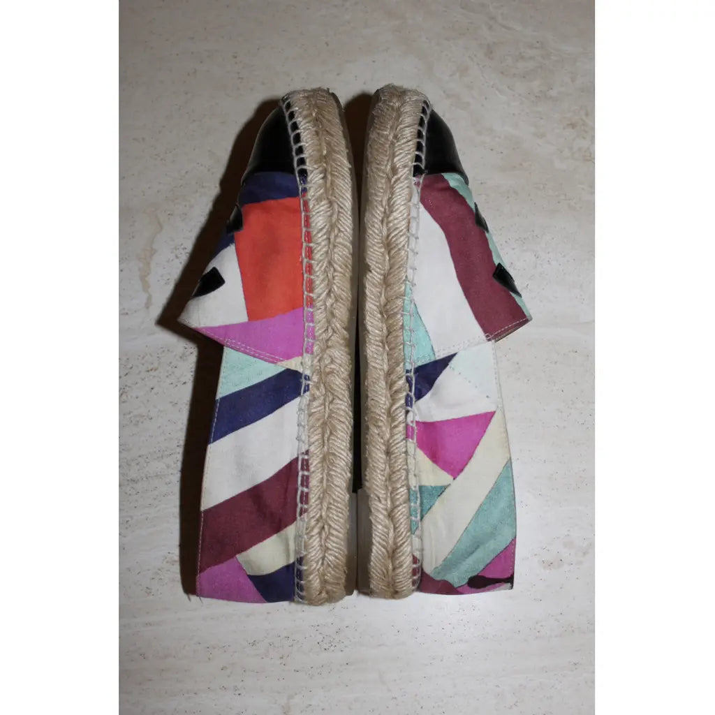 Multicolored espadrilles