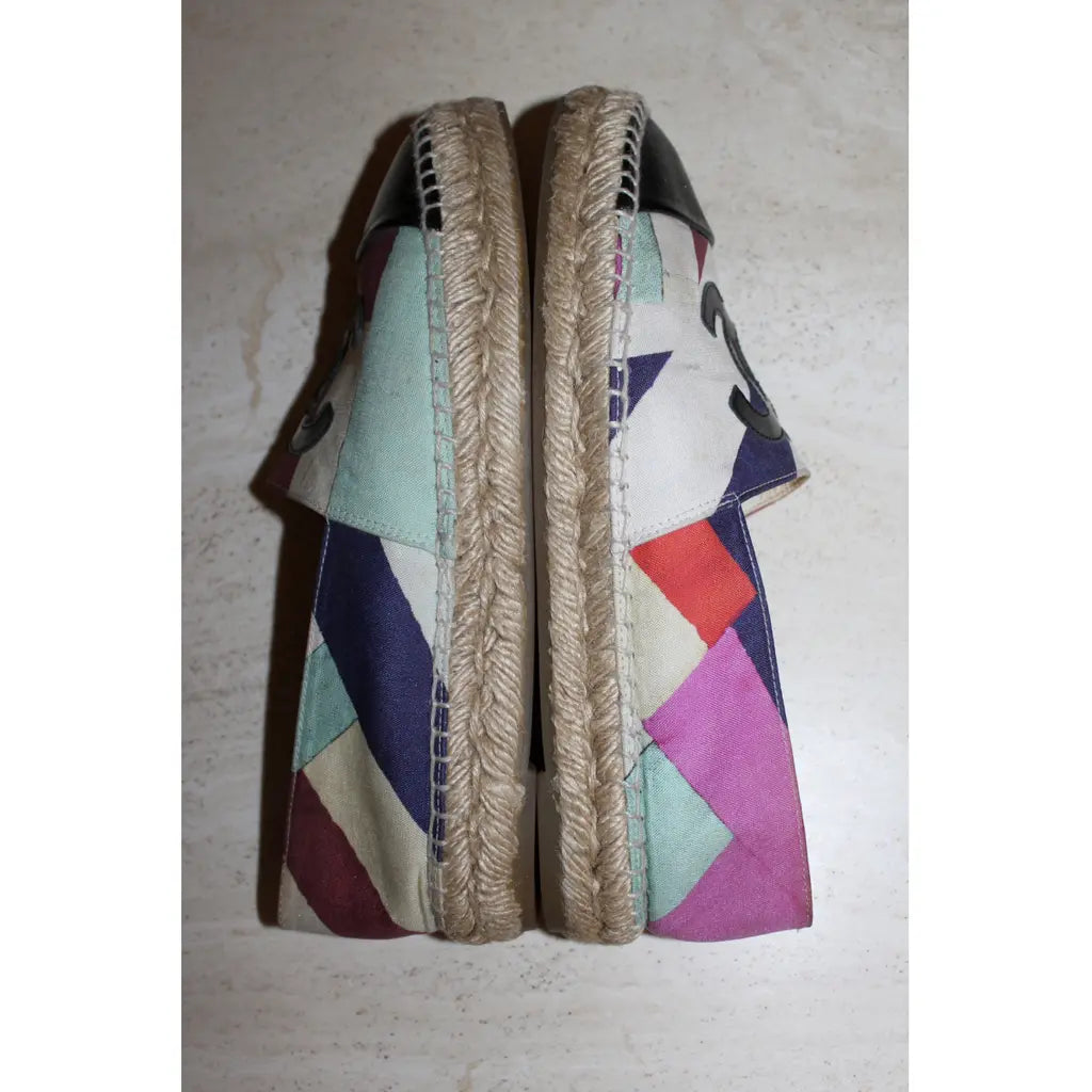 Multicolored espadrilles