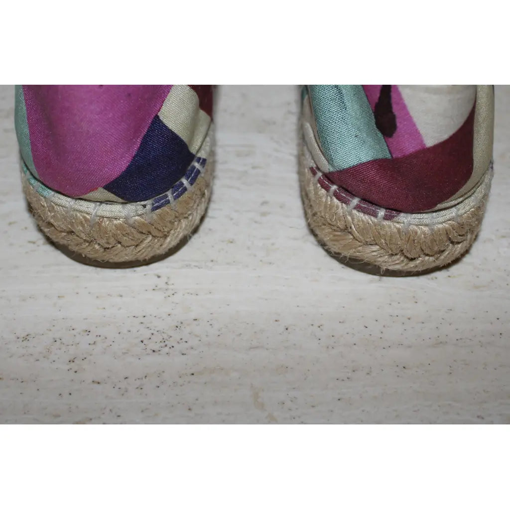 Multicolored espadrilles