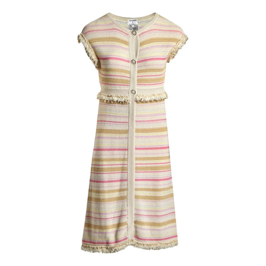 Knitted cotton dress