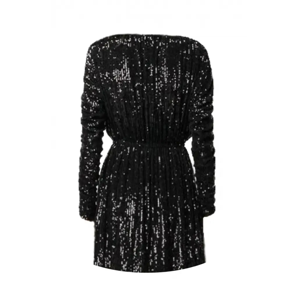 Sequin black dress