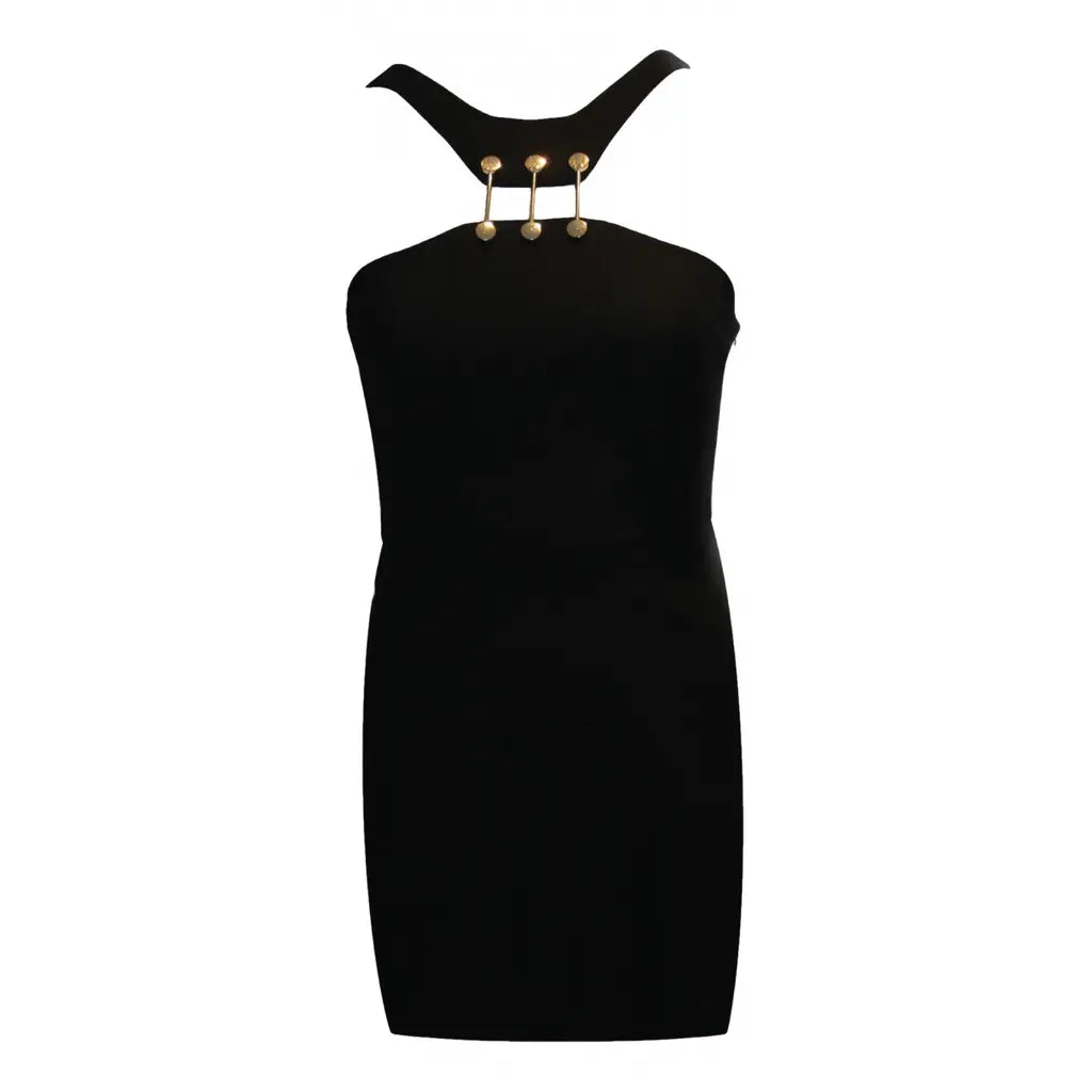 Black paperclips dress