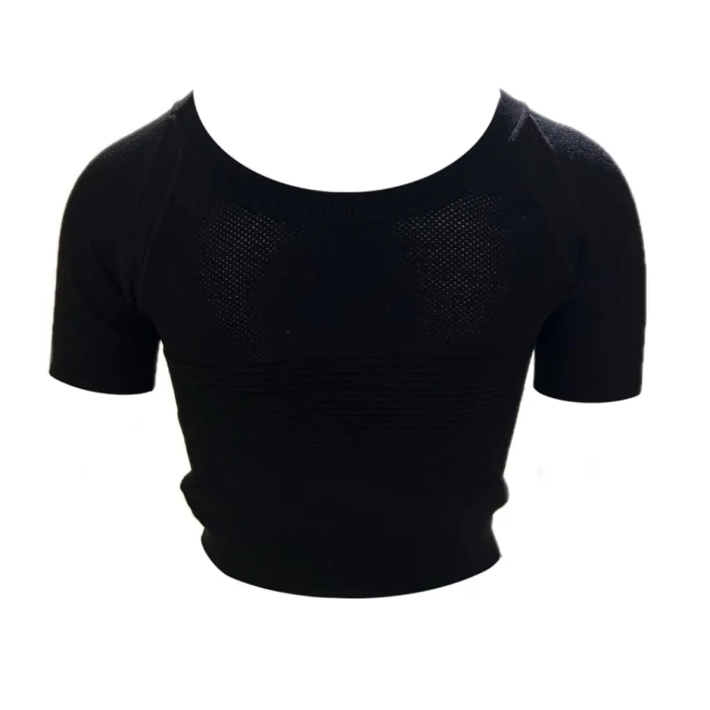 Black crop top