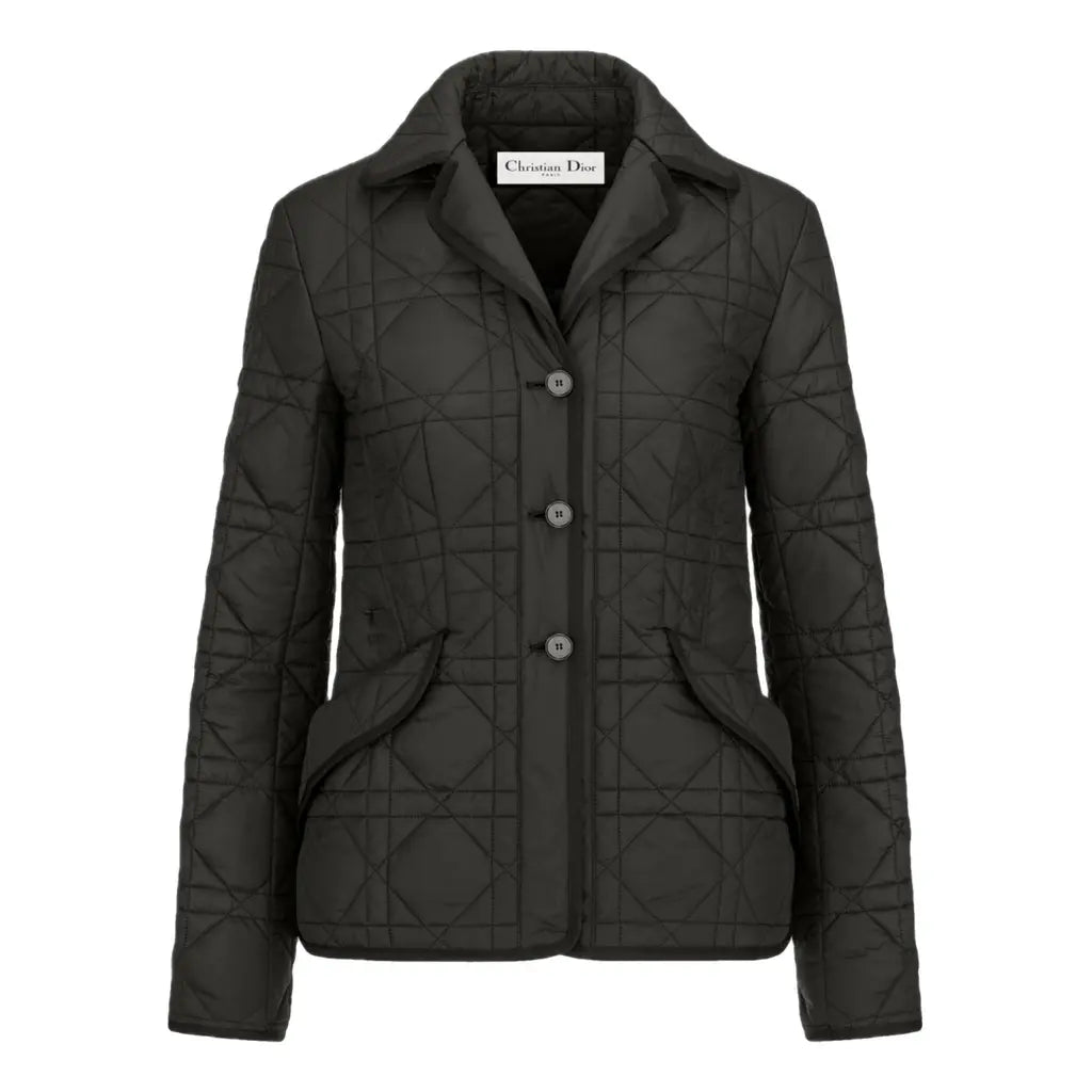 Black macrocannage Bar blazer