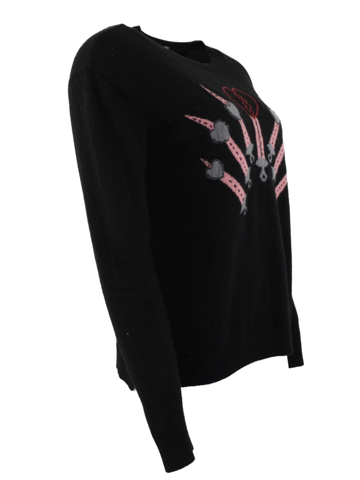 Heart and sword pullover