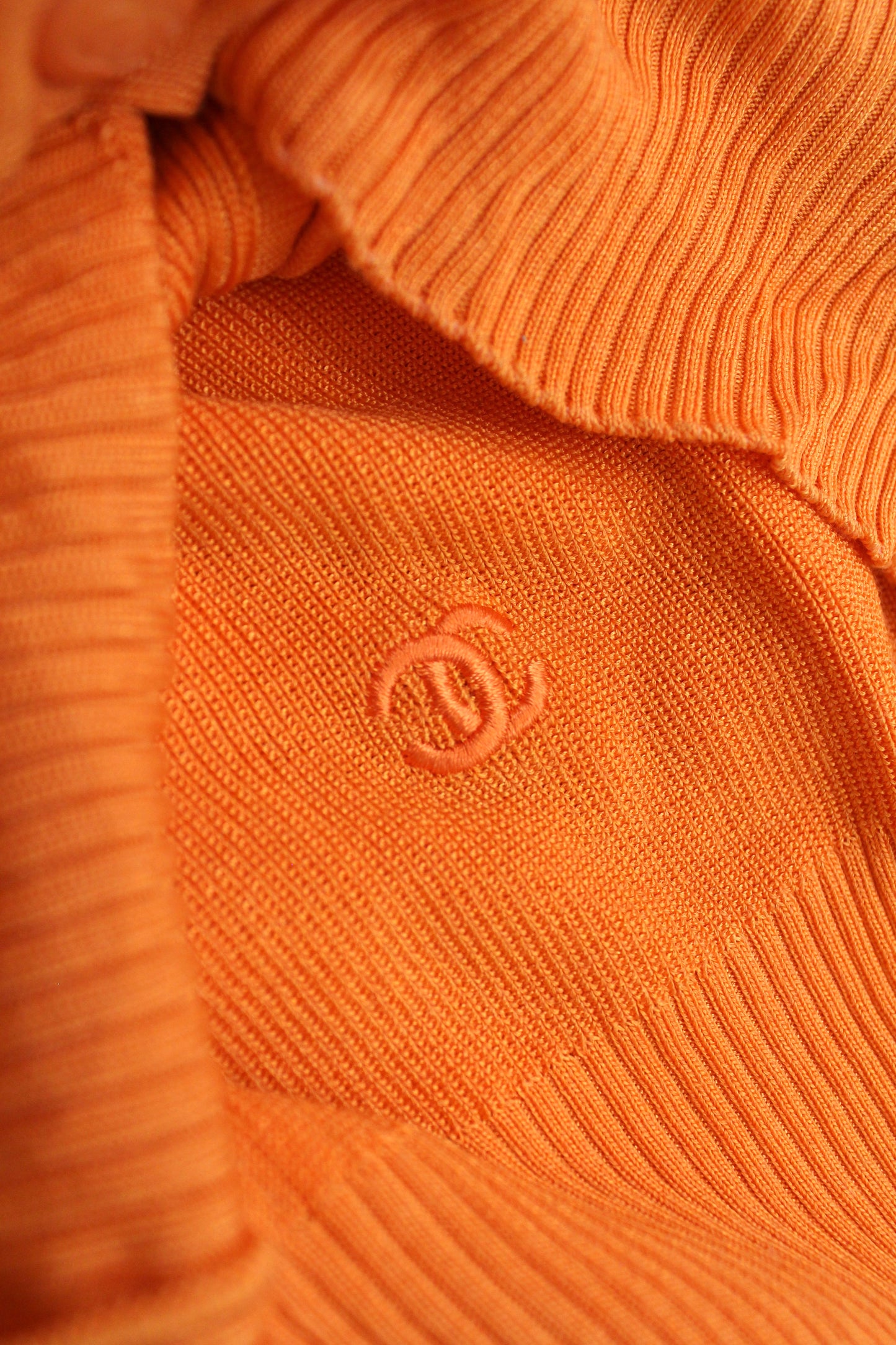 Orange twin-set